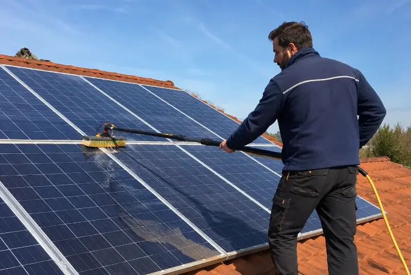 Nettoyage et entretien de panneaux solaires à Quincié-en-Beaujolais